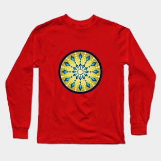 Mandala crystal Long Sleeve T-Shirt